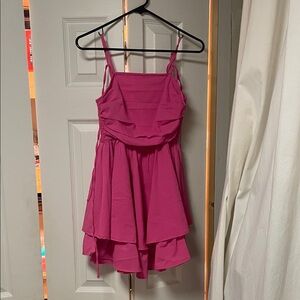 Pink Sleeveless Dress